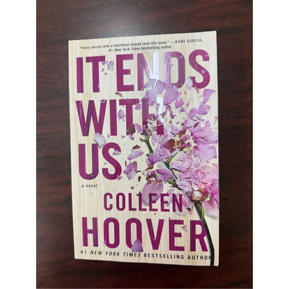 It Ends With Us Paperback Book By Colleen Hoover